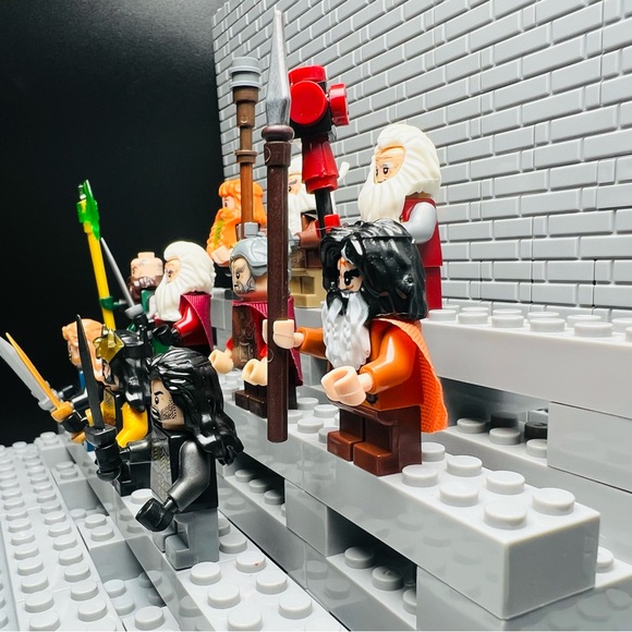 Lord of the Rings Custom Minifigures Lot of 10 - Picture 4 of 6